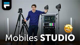 Mobiles Video-Studio-Rack 2024