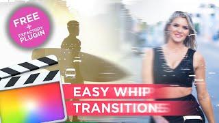 Whip Transition with & without Plugins in Final Cut Pro [CREATE TRANSITION WITHOUT LOSING FOOTAGE]