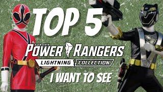 LIGHTNING FIGURES I Want To See! | Toku Top 5