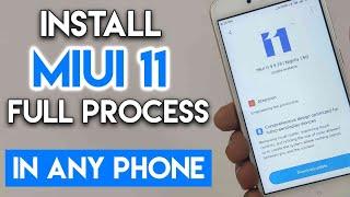 How To Install Miui 11 In Redmi Note 7 Pro , 5 Pro , 5A etc | Officially Install Beta Update