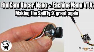 RunCam Racer Nano + Eachine Nano VTX - great for a toothpick.  Supplied by Banggood