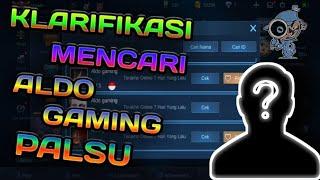 KLARIFIKASI (MENJELASKAN) ALDO GAMING PALSU YANG NGAJAK BYON DAY HELDER DI YOUTUB