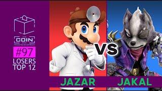 Jakal (Wolf) vs JaZaR (Dr. Mario) - Coinbox Losers Top 12 | 27 Mar 24'