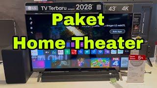 Paket HomeTheater Tv dan SoundBar Cuma 5jtan