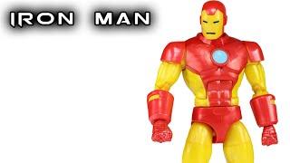 Marvel Legends IRON MAN (Model 09) Retro Carded Action Figure Review