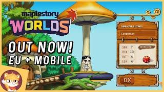 MapleStory Worlds Out Now in EU and Mobile!