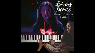 Olivia Rodrigo - Drivers License Piano Cover By Rakun - Easy - #shorts