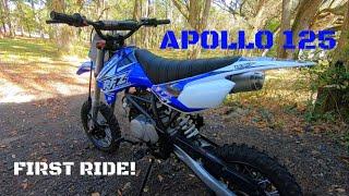 APOLLO 125 RFZ CHINESE DIRT BIKE FIRST IMPRESSION RIDE!