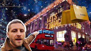 Christmas Shopping at Selfridges & Trespassing in One of London's Most Iconic Hotels