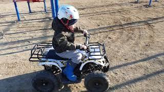 Motax ATV mini Grizlik 50cc. Купил детям квадрик!