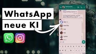 Neue AI für WhatsApp revolutioniert das Chatten!