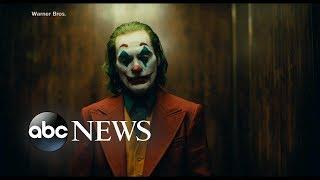 Military and FBI issues urgent warning ahead of ‘Joker’ release | ABC News