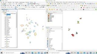 RS & GIS QA11- Merge Multiple shapefile into Single Shapefile using ARCGIS and QGIS