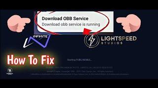 Obb Service Is Running | Obb Service Is Running Pubg Mobile Problem | How To Fix Obb Service Pubg