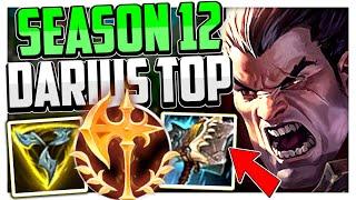 How to Play Darius Top Lane Season 12 + Best Build/Runes | Darius Beginners Guide League of Legends