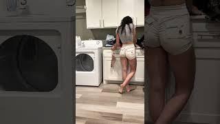 Prety Girl washing the Cloths | watch Here Live prety Girl