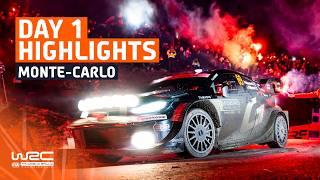 Day 1 Highlights | WRC Rallye Monte-Carlo 2025