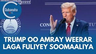 Trump oo amray weerar laga fuliyey Soomaaliya | Qubanaha VOA