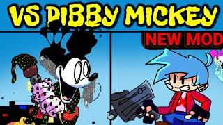 Friday Night Funkin' New VS Pibby Mickey Mouse | Come Learn With Pibby x FNF Mod