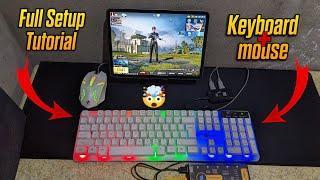 How To Play PUBG MOBILE With Mouse and Keyboard  ON Ipad || Like PC || Full Setup Tutorial