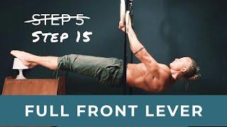 Front lever feels IMPOSSIBLE? Try this! || The Lost Front Lever progressions - Tutorial