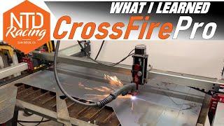 CrossFire Pro Lessons Learned - Putting Langumuir Systems plasma cutting table to work at NTD Racing