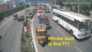 Multiple Vehicles Accident | Comment for your Opinion | Live Accidents in India | Tirupati Police