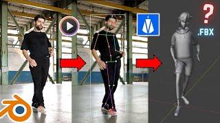 AI Motion Capture: Create 3D Animations from Real Videos (No Suit Needed!)