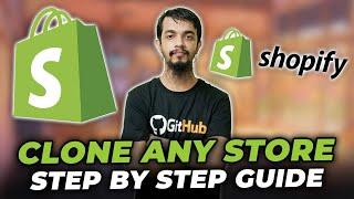 How to Clone or Duplicate Successful Shopify Store in 2024  Step by Step Tutorial for Beginners