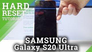 Hard Reset SAMSUNG Galaxy S20 Ultra - Remove Screen Lock / Factory Reset by Recovery Mode