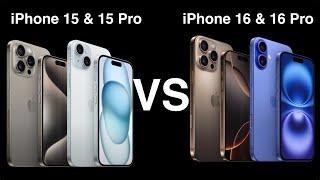 iPhone 15 & 15 Pro VS. iPhone 16 & 16 Pro - ALLE UNTERSCHIEDE erklärt!