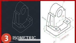 ISOMETRIC DRAWING IN AUTOCAD #3