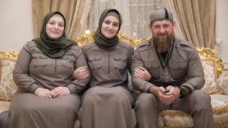 How many wives and children does Ramzan Kadyrov have