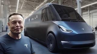 Elon Musk Revealed ALL NEW Tesla Van Available in 2025!