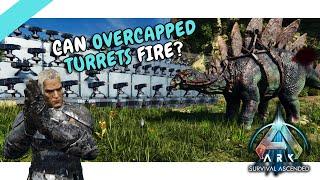 How To Set Up Overcapped Turrets And Will They Fire! Ark Ascended