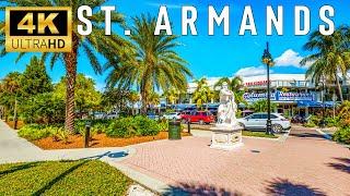 St Armands Key - Sarasota Florida [ 4K UHD ]