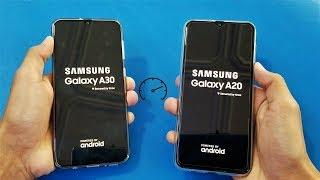 Samsung Galaxy A20 vs Samsung Galaxy A30 - SPEED TEST! - (HD)