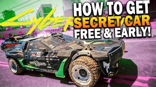 Cyberpunk 2077 2.0 - The BEST SECRET Car You Can Get EARLY & FREE!