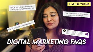 DIGITAL MARKETING CAREER in 2021 | Digital Marketing Question & Answers | Algurutheme