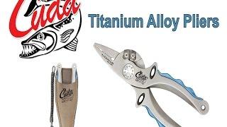 Inventive Fishing New Product Introduction: Cuda Titanium Pliers