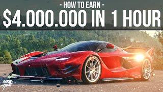 Need for Speed Heat - HOW TO EARN $4,000,000 IN 1 HOUR!!! (Best Money Making Method)
