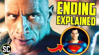 BLACK ADAM Post-Credits Explained: What SUPERMAN Means for the Future of the DCEU