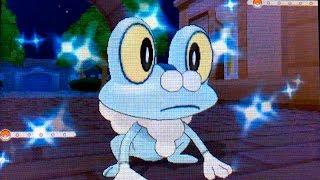 LIVE!! Shiny Froakie leaps into battle! + Evolutions!!!