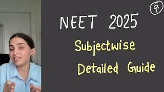 Ultimate Subjectwise Guide for NEET 2025- Books to follow.