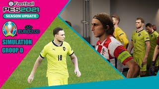 Croatia vs Czech Republic Euro 2020 PES 2021 Simulation