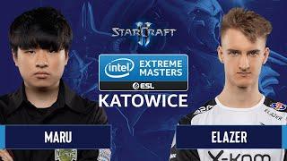 SC2 - Maru vs. Elazer - IEM Katowice 2020 - Group C