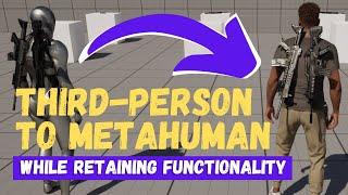 How Replace Manny With A Metahuman - Unreal Engine 5 Tutorial