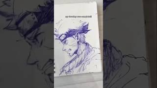 Drawing WHAT ANIME generator TELLS me to DRAW!!️ but... #shorts #viral #drawing