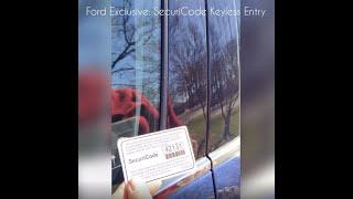 Ford Feature - SecuriCode Keyless Entry