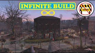 Infinite Build - No Mods - No Build Limit - Fallout 4 settlement building glitch